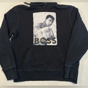 Hugo Boss Muhammad Ali GOAT hoodie.
